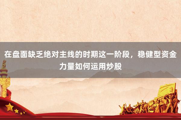 在盘面缺乏绝对主线的时期这一阶段，稳健型资金力量如何运用炒股