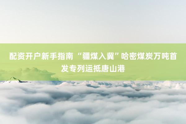配资开户新手指南 “疆煤入冀”哈密煤炭万吨首发专列运抵唐山港