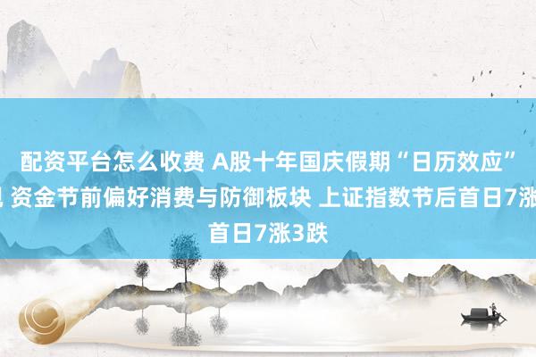 配资平台怎么收费 A股十年国庆假期“日历效应”透视 资金节前偏好消费与防御板块 上证指数节后首日7涨3跌